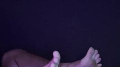 Ladydick: Ejaculare de la pulă la burtă și picioare