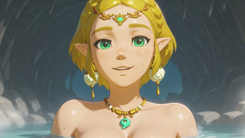 Ai Heaven: link Zelda ko gupha men paata hai aur baahar nikalne...