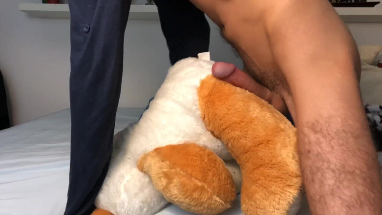 Heat boy: Teddy orgasmo mattina dice porcate sborrata da sola