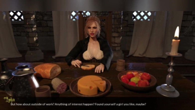 3DXXXTEEN2 Cartoon: Het knull och underbara bröst blondin. 3D porr tecknad sex