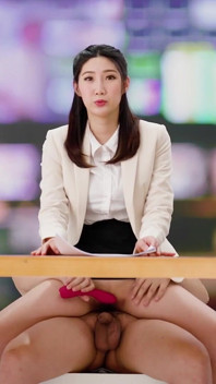 Prezentatoarea asiatică a știrilor a fost futută în timp ce transmitea.