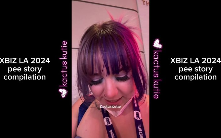 Kactus kutie: Xbiz La 2024 - compilação de histórias de xixi