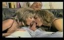 Vintage megastore: Vintage Threesome for Two Hot Blondes Sharing a Hard Cock