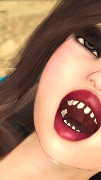 Bruneta sexy excitată face sex pasional pe plajă