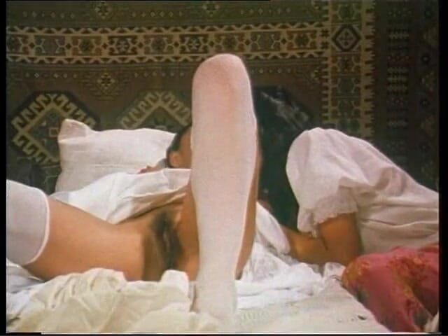 Lesbian Illusion: Two hot lesbians with big boobs licking