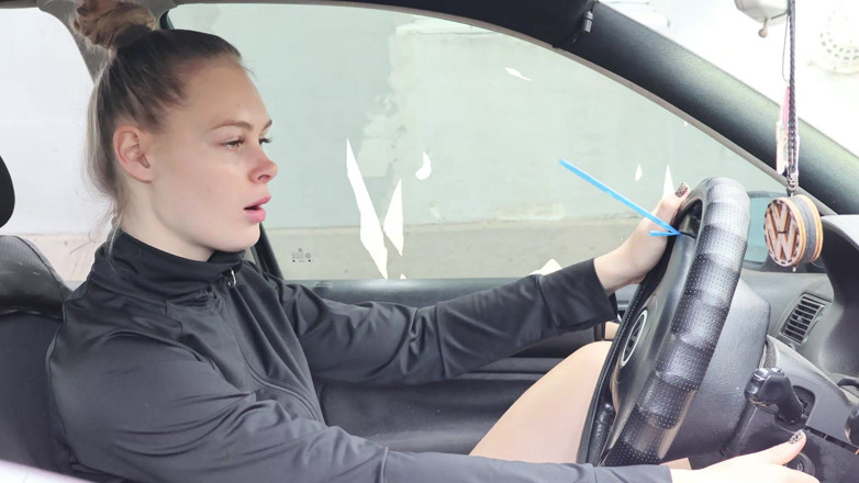 HotPrincessUA: So wie ich leben in mein auto bläse