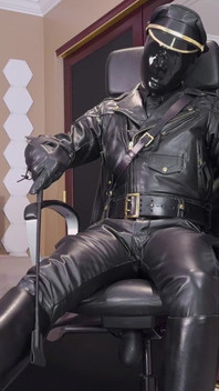 Chilling in Leather