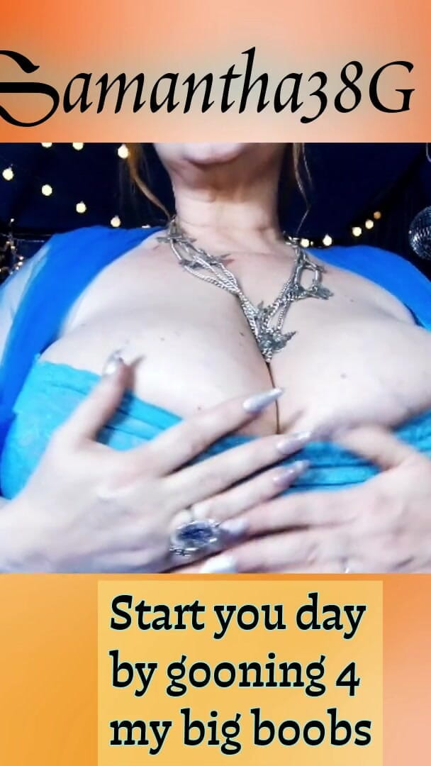 Do You Goon for Sam38g Big Boobs? (Samantha 38G) Do You Goon for Sam38g Big Boobs? (Samantha 38G)