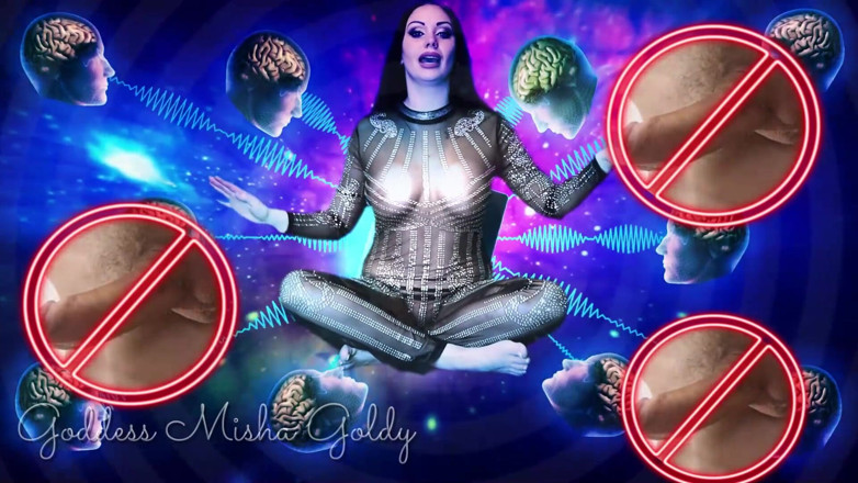 Goddess Misha Goldy: From dick &amp; asshole to clit &amp; pussy transformation! Cum like a...