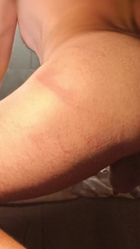 Bearded Man Fucked Himself in the Asshole and Licked the Dildo
