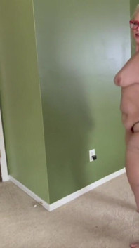 BBW Dancing Queen Strips and Jiggles Her Fat Body