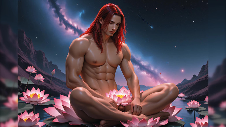 LustMen: Şehvetli imparator zane gay çıplak slayt gösterisi: yırtık kızıl saçlı yarak...