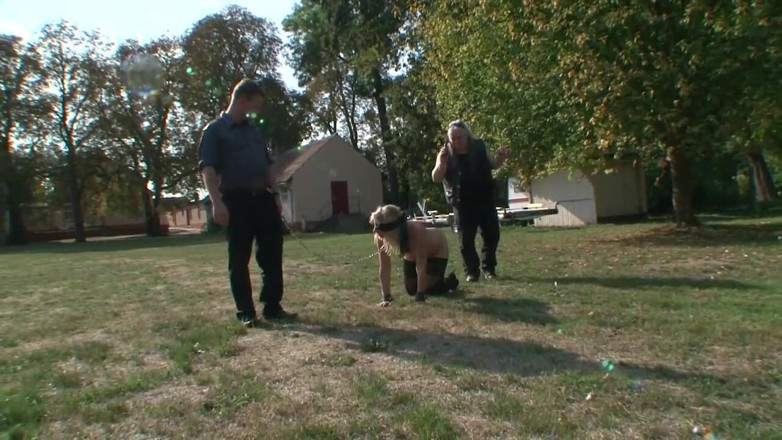 Absolute BDSM films - The original: BDSM outdoor with mature slave