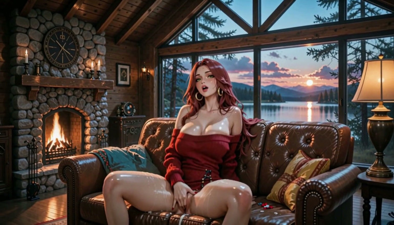 Sdanimacionescol: Beautiful Redhead MILF Gets Fucked Mercilessly- Ai Porn- Anime Porn....