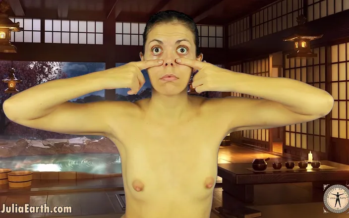 TheoryOfSex: Day 2 of face fitness with Julia V Earth. I started...