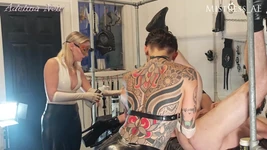 Epic Group Fisting Session - Adelina Noir Mistress Ae - Fistdude