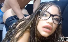 Perverted Stepmother and Fucked by the Perverted Stepson's Cock Who Eats the Big Ass of the Horny and Slutty Stepmother
