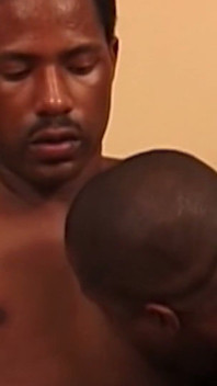 My Black Hole Scene-1_a Pair of Muscular Ebony Men Fuck Each Other's Anuses