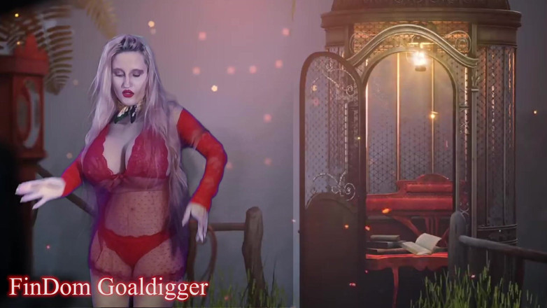 FinDom Goaldigger: Magic transformation into a sex toy