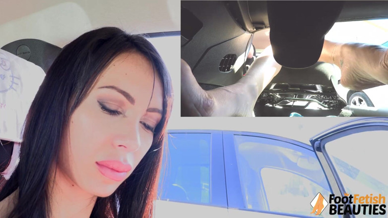 Foot Fetish HD: Daniela adoră pomparea cu pedale