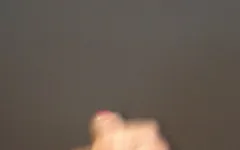 Lazy Handjob of a Small Uncut White Cock.