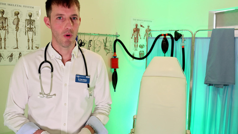 TomBakerBDSM: POV Locktober - Verificação de castidade com o Dr. Baker (4k)