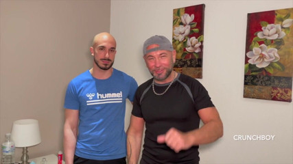 Bareback Made in Spain: Max Fenez fucked bareback by Apolo Adrii blond straigth boy...
