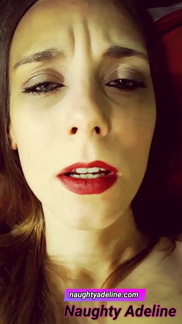 Naughty Adeline: แตกข้างในหีฉัน!