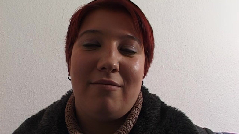 Pervert Germans: Ahegao, salope trans, se doigte le cul en caressant une...