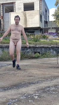 Completely Naked in a Square