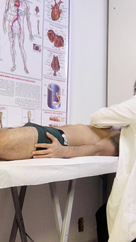 Patient Becomes Rigid in Front of the Nurse During the Examination