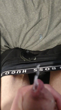 Lad Dripping Loads of Warm Cum