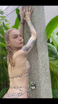 Morning Fresh Shower Before Pool