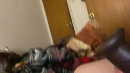 Ceejayy: Playing with my big dildo