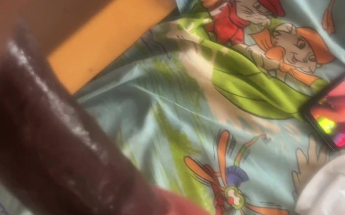 Bbc-godaddy: Horny Guy Oily Beating His Meat and Fucking up His...
