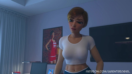 Agent Red Girl: Doe love - Futanari dívky přicházejí o panenství