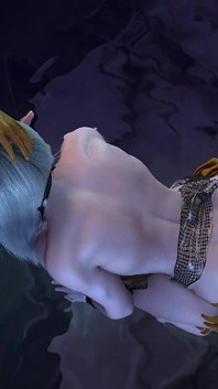 Gaya doggy goblin kongkek bertiga dengan Elf Malam Tebal
