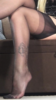 Classic Nylons Shoe Play