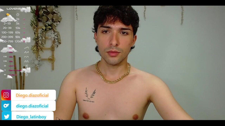 Diego_latinboy: Slim Young Colombian Man From Bucaramanga Strokes His Huge Cock...