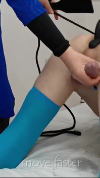 รีดนมต่อมลูกหมาก ทาส obedient โมยแตกเมื่อคุณนายอนุญาต