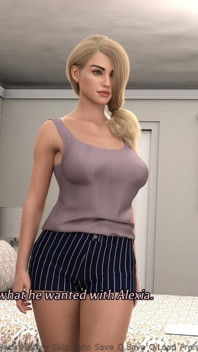 完美的婚姻 v0.7.6 - 更新的 2026 年 9 月 - 第 3 部分出轨妻子坐在丈夫旁边，但仍然张开双腿。
