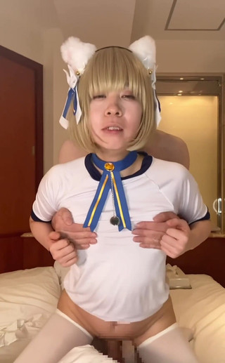 Tsuki-miko: Re: Zero Ferris Sissy Cat Šukání zezadu