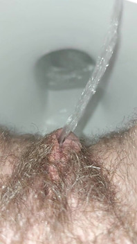 Piss From Hairy Pussy
