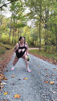 In the Country Road This Whore Squirts Out a Load