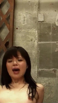 Japanese Bukakke Party with Skinny Asian Teen