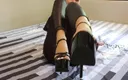 MissAnja_FH: Blowjob and Swallow in Black Heels