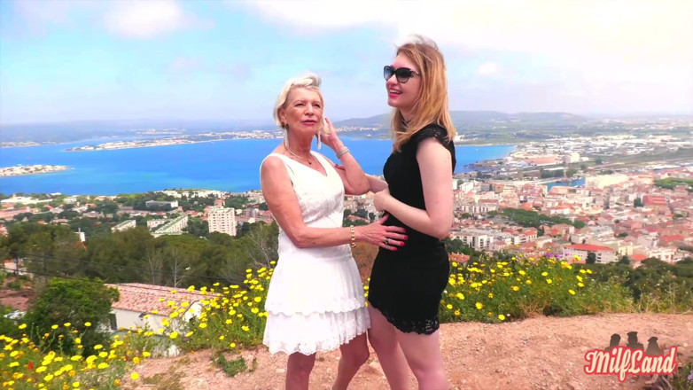 Milf land: Eva, a 70-year-old GILF, Is Having Sex with Lyna, Aged 27