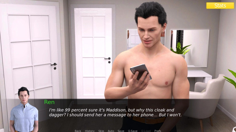 3D Cartoon Porn: Erotica 12 - การถ่ายภาพของ Ren กับ Madison และสาวลึกลับส่งภาพเปลือย