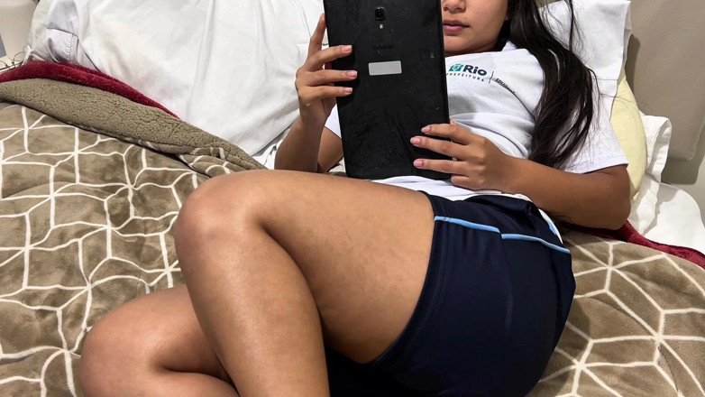 Angel Brazil: Naughty Mexican Student Went to Have Fun with Teacher