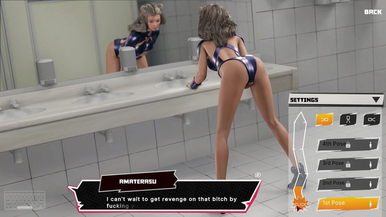 Gaming vision: 섹스 센스와 섹스하는 소녀 게임 플레이 1부